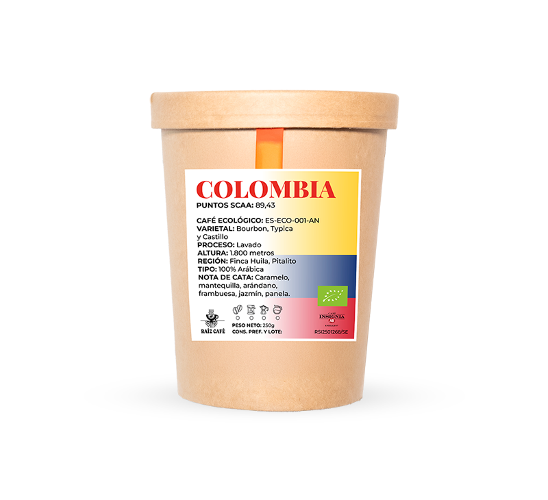 COLOMBIA ORGÁNICO – 250gr
