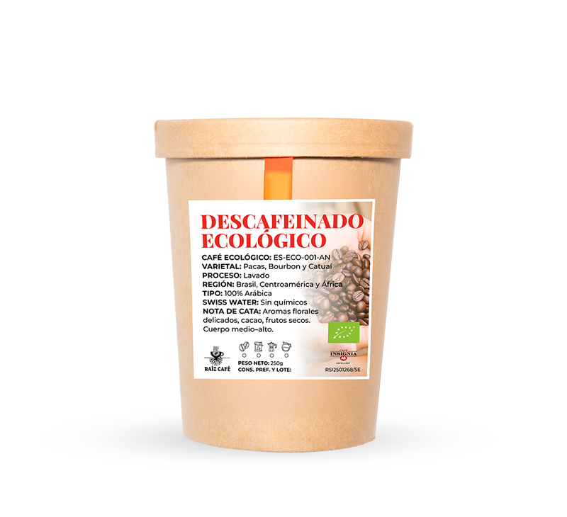 DESCAFEINADO BLEND ORGÁNICO – 250gr