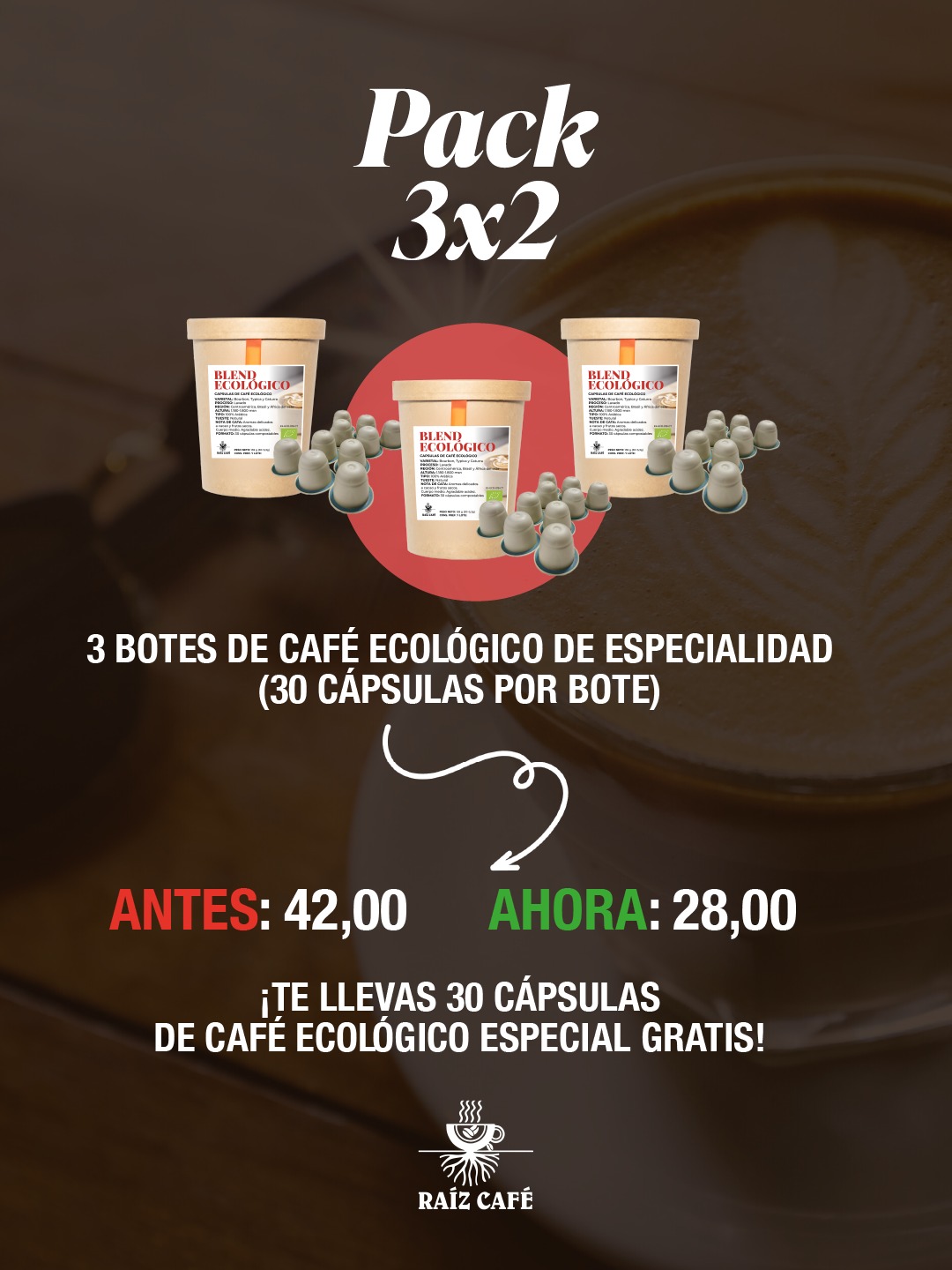 Pack 3×2 Cápsulas Blend